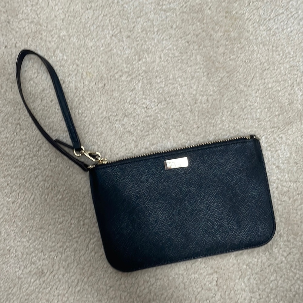 Kate spade black wristlet